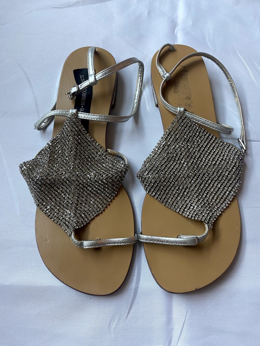 Ilse Jacobsen Diamond Sandals Size 37